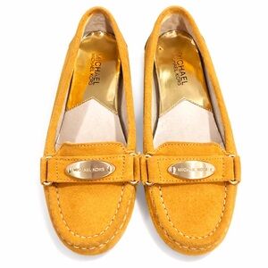 Michael Kors Women's mustard, yellow Loafers 6.5